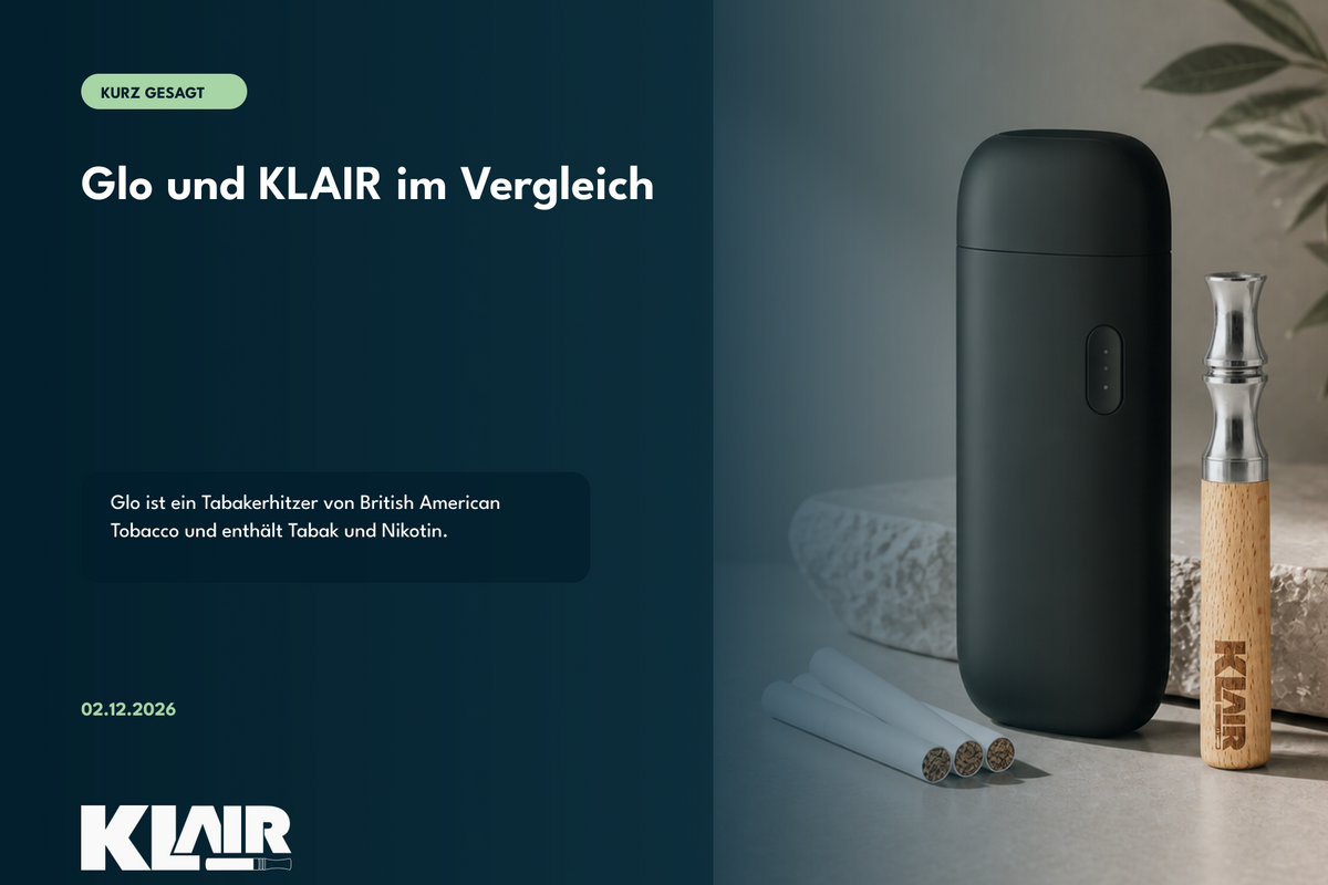 Glo und KLAIR im Vergleich