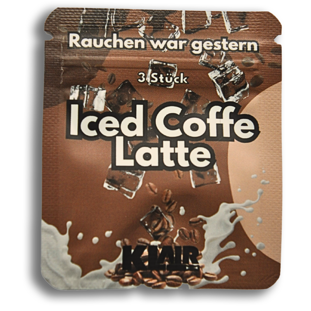 Capsules d'arôme de café glacé latte pendant 10 jours