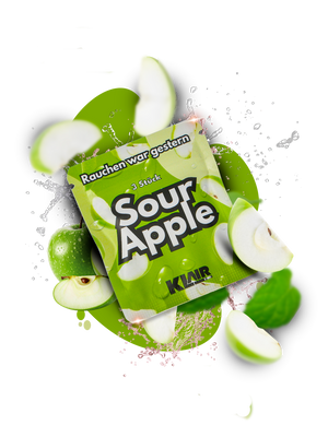 Sour Apple Aromakapseln für 10 Tage