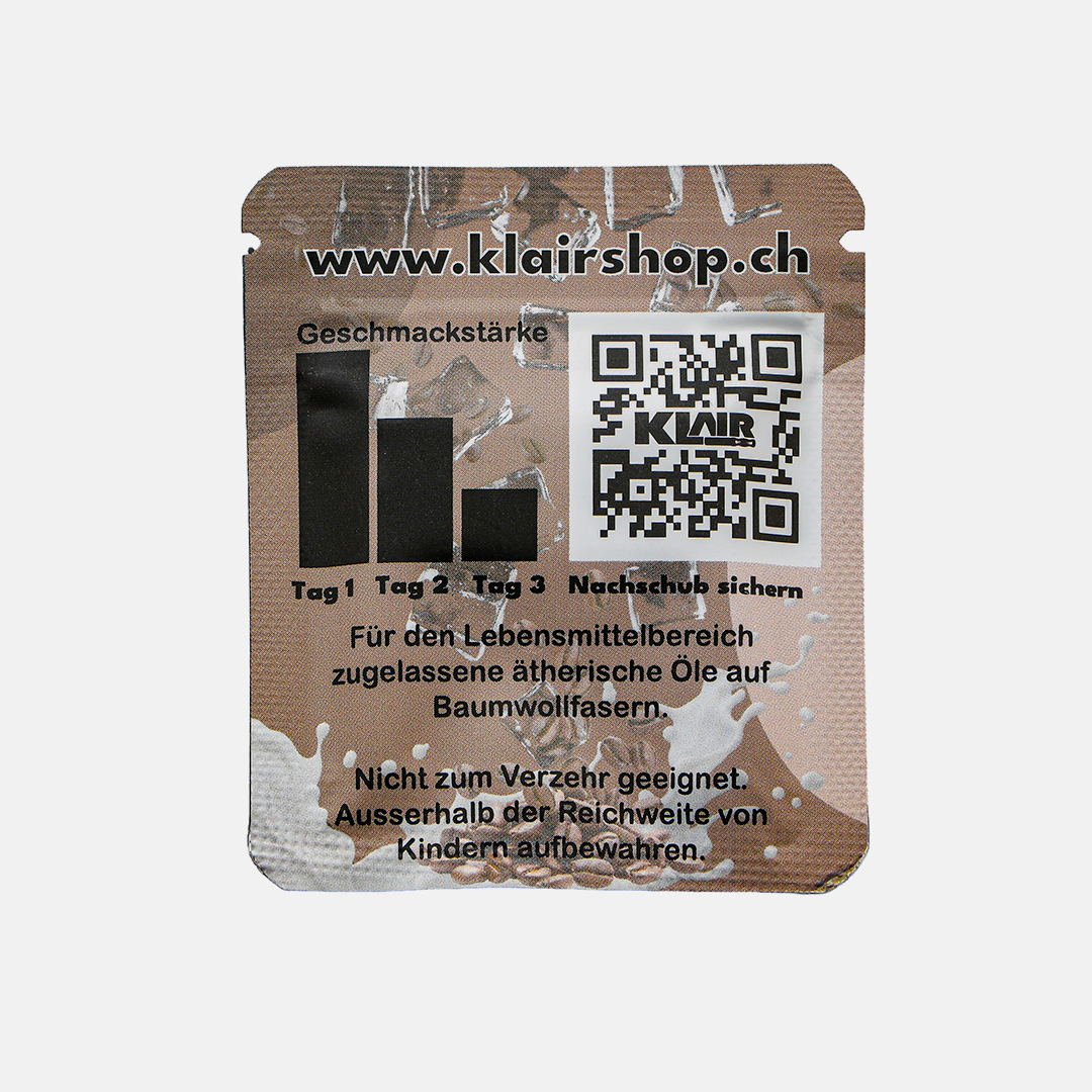 Iced Coffe Latte Aromakapseln für 10 Tage