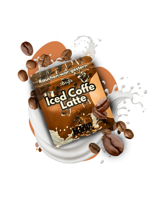 Iced Coffe Latte Aromakapseln für 10 Tage