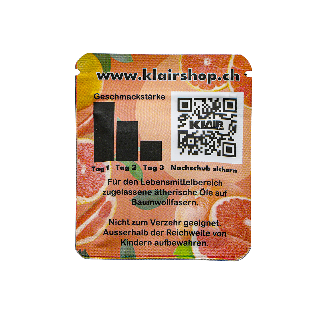 Paradise Grapefruit Aromakapseln für 10 Tage