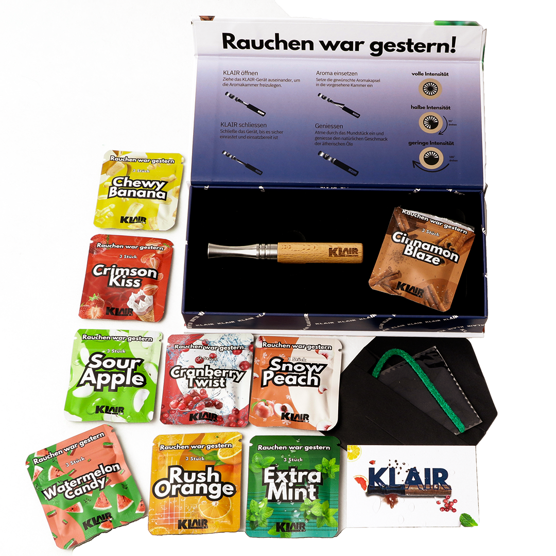 Silber Modern KLAIR inkl. Aromakapseln für 1 Monat