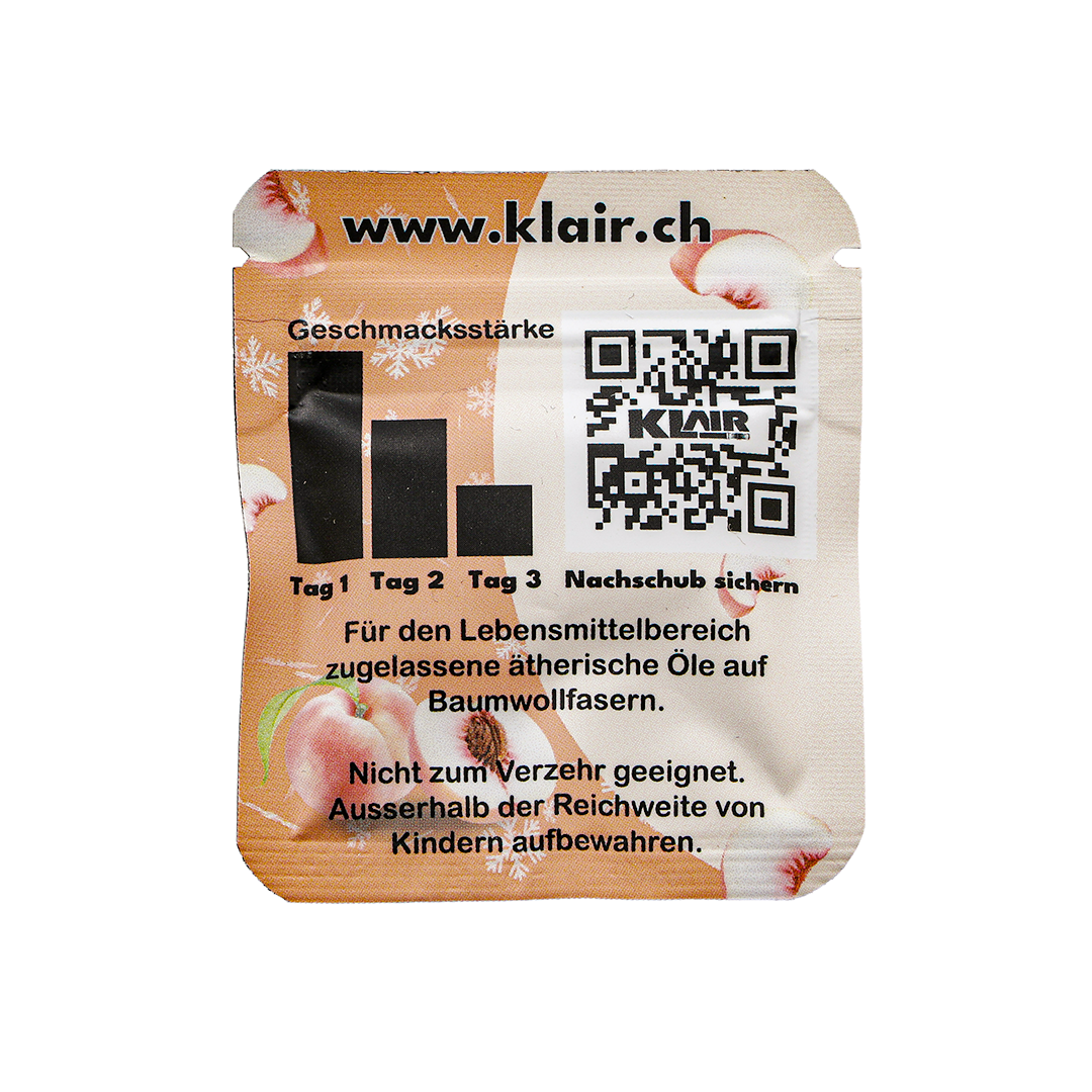 Snow Peach Aromakapseln für 10 Tage