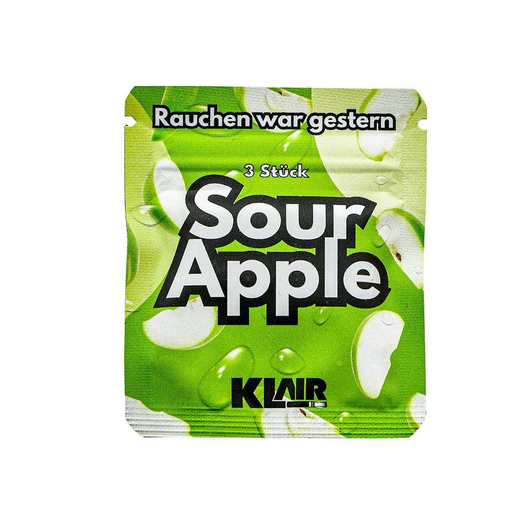 Sour Apple Aromakapseln für 10 Tage