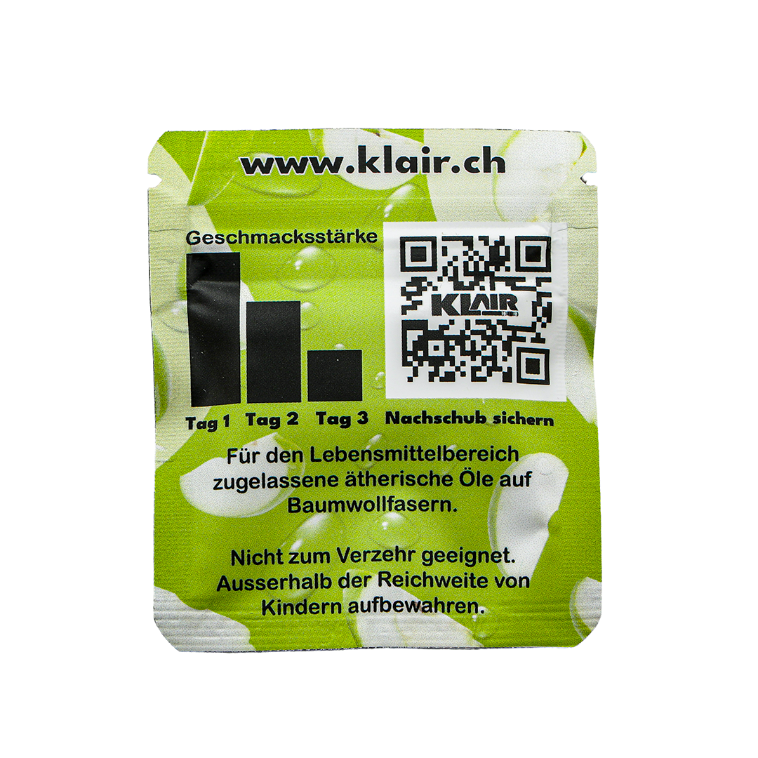 Sour Apple Aromakapseln für 10 Tage