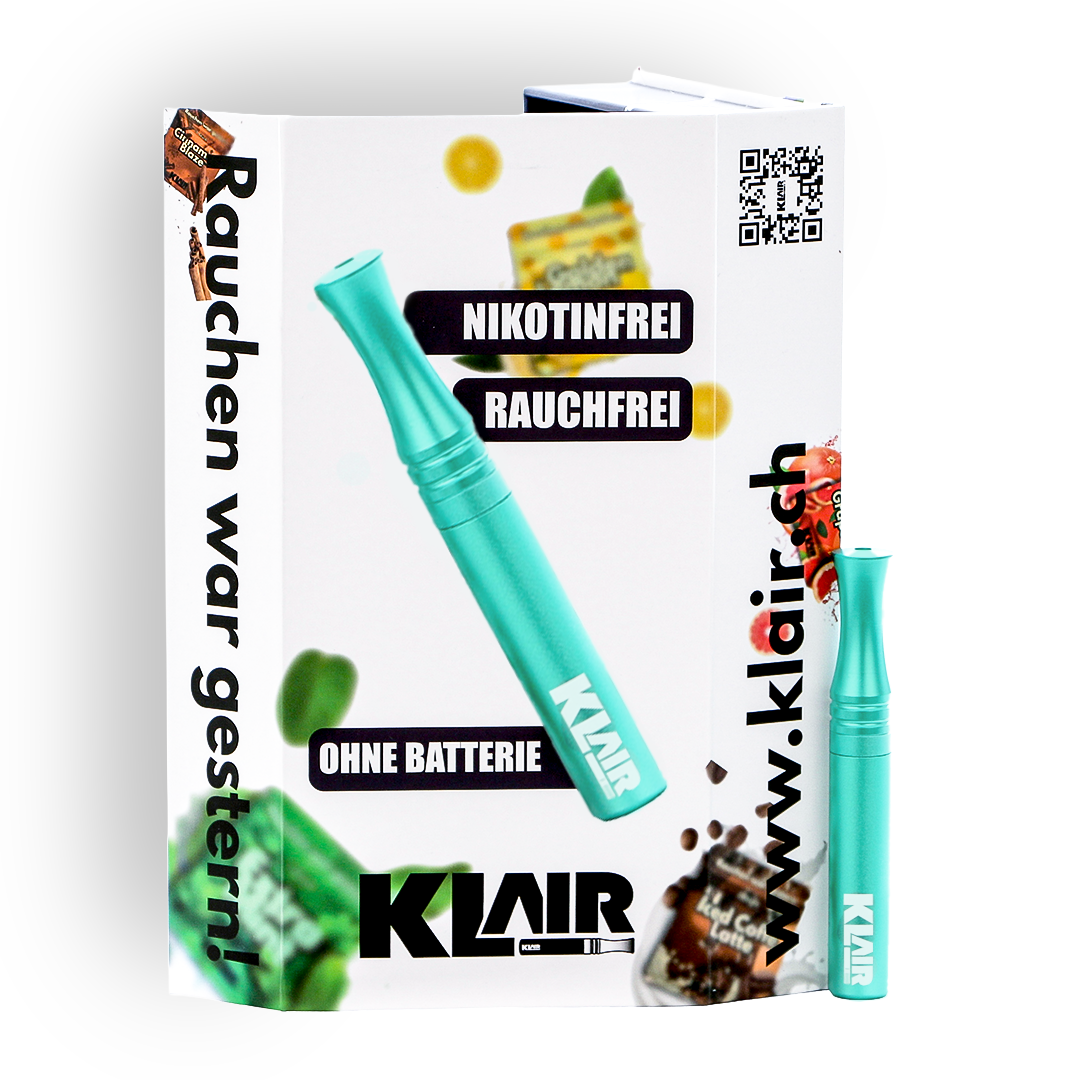 KLAIR Grün Metallic Box und Stift