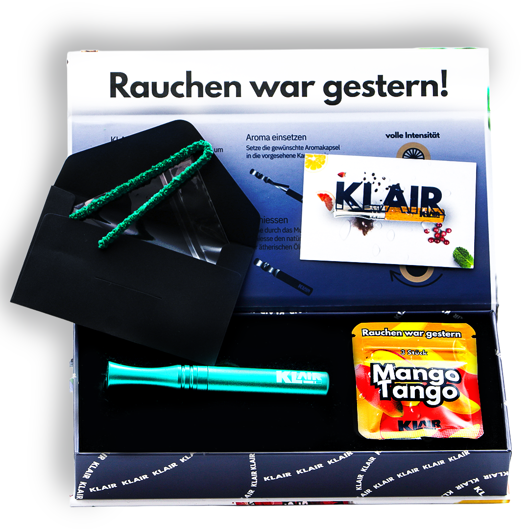 KLAIR Grün Metallic Starterset Box