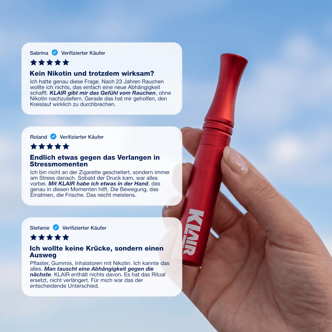 KLAIR Rot Metallic Bewertungen