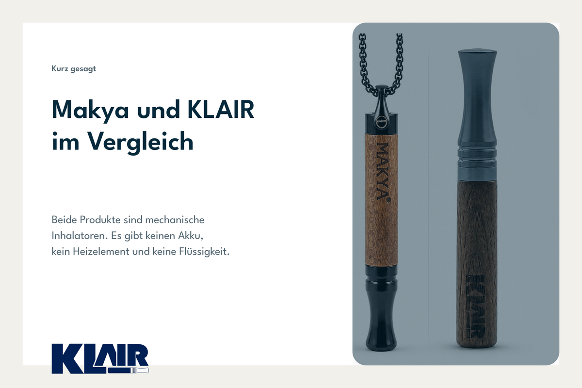 Makya und KLAIR im Vergleich