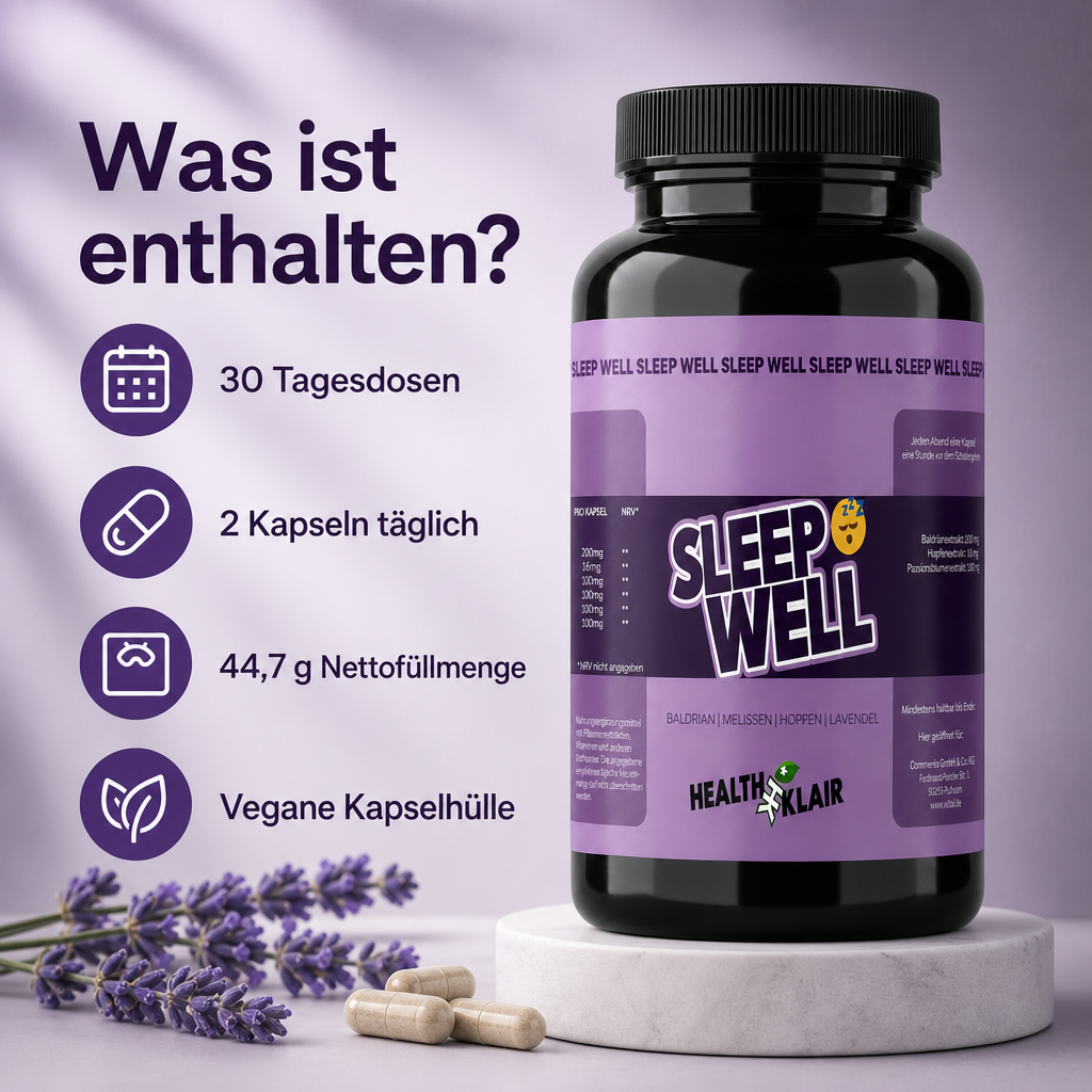 HEALTHKLAIR Sleep Well