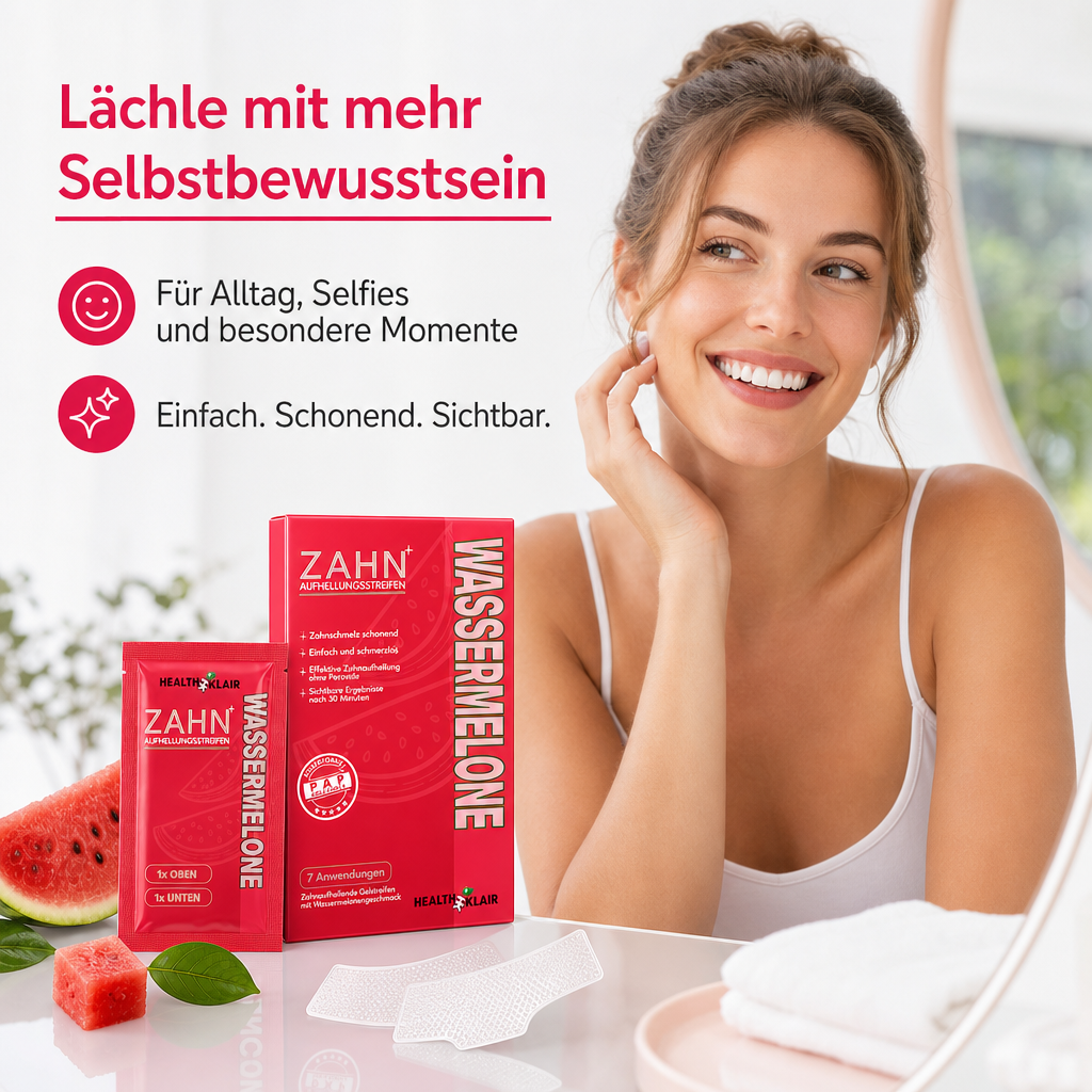 HEALTHKLAIR Whitening Strips Wassermelone