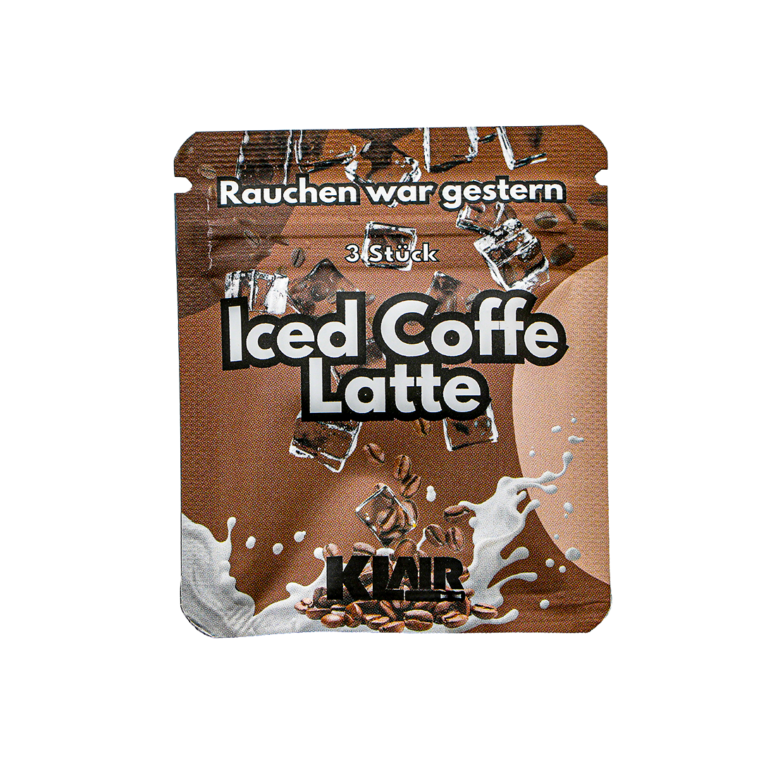 Iced Coffe Latte Aromakapseln für 10 Tage