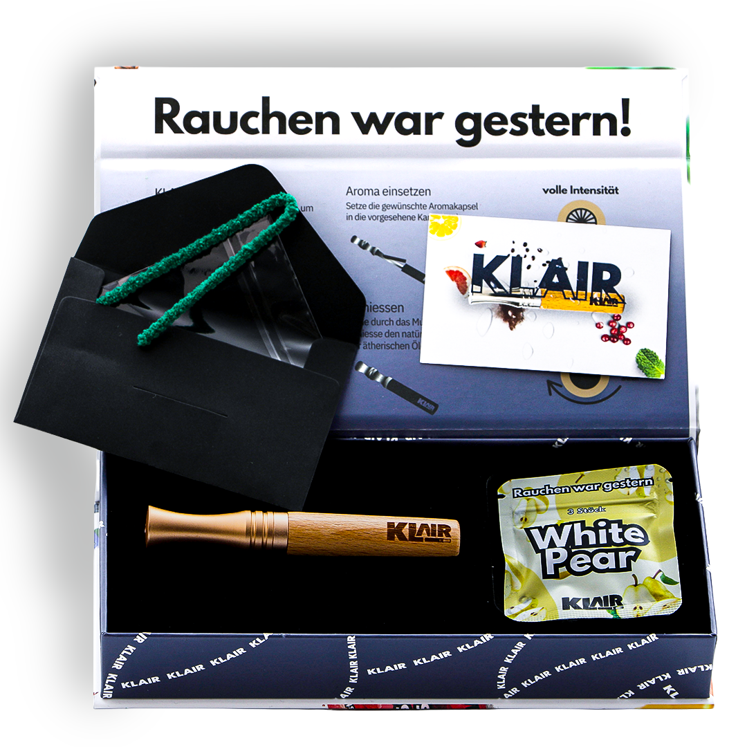 Gold Premium KLAIR inkl. Aromakapseln für 1 Monat