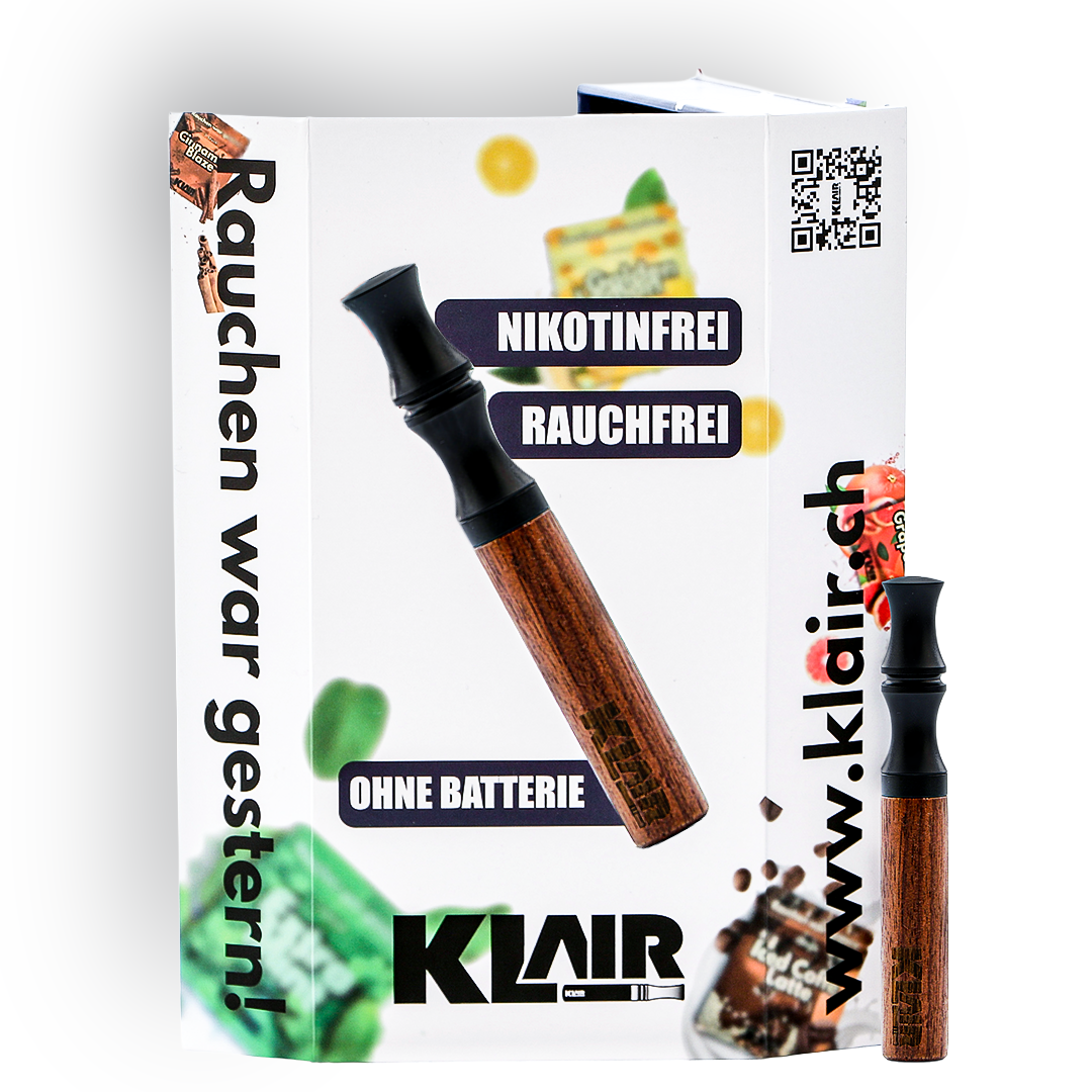 Schwarz Klassisch KLAIR inkl. Aromakapseln für 1 Monat