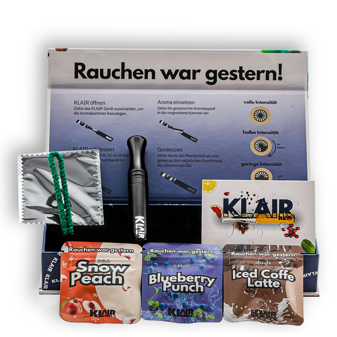 KLAIR Schwarz Metallic Starterset 1 Monat